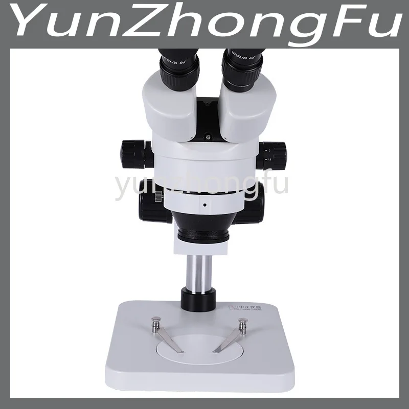 

Бинокулярный стереомикроскоп HD, лабораторный Биологический микроскоп для непрерывного увеличения, промышленный интегрированный микроско...