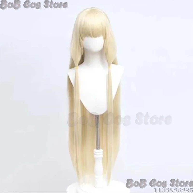 Косплей-реквизит ChiI из аниме чобитss золотой длинный парик длиной 100 см аксессуары