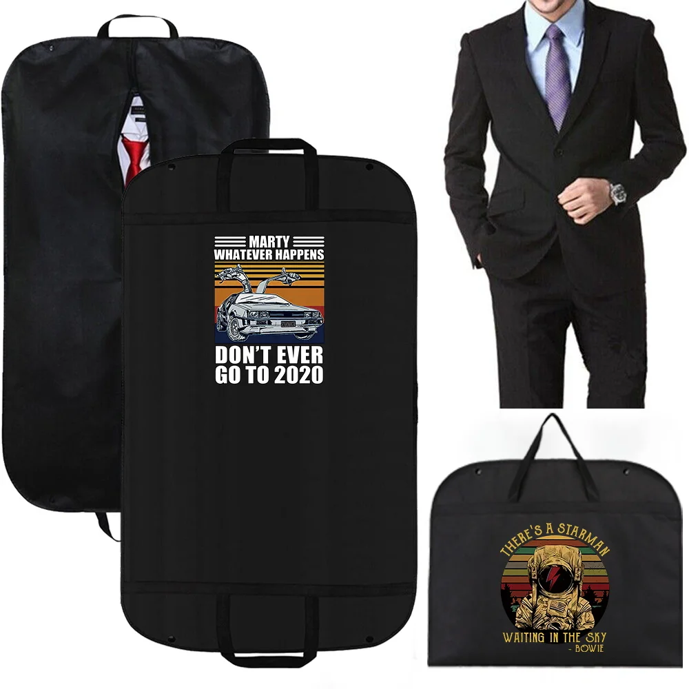 

Clothing Covers Moisture-Proof Suit Coat Dust Cover Pew Printing Home Wardrobe Hanging Garment Bag Storage Bag Clothes Organizer