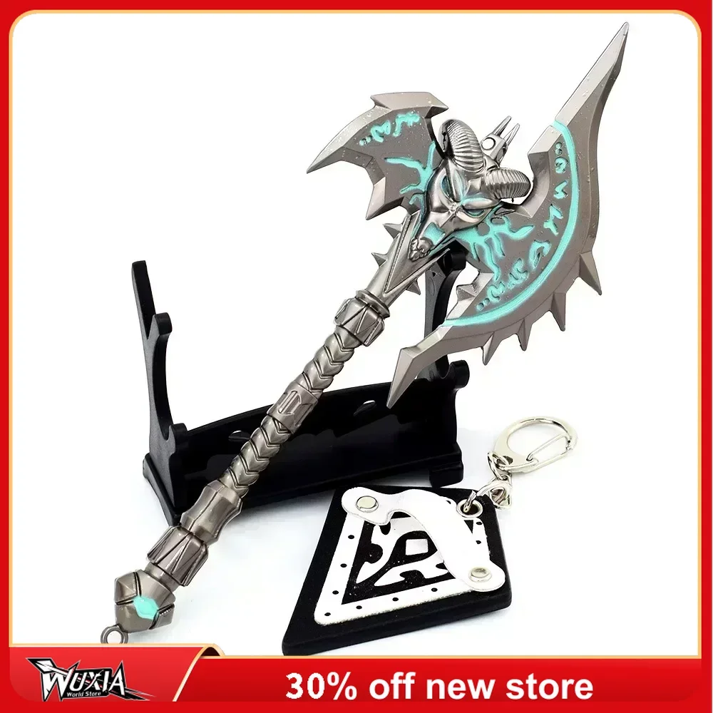 18 см оружие World of Warcraft Frostmourne металлические периферийные устройства Daelin Proudmoore