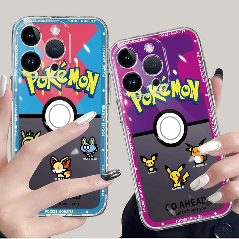 

Для Apple iPhone 13 11 12 14 Pro Max XR XS Mini X 12mini 13mini Capa чехол для телефона Pokemon Pikachu Gengar Games