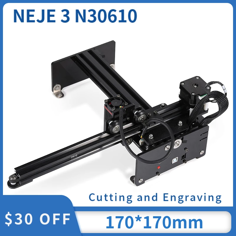 2023 Best Sale NEJE MASTER 7W High Speed Mini CNC Laser Engraving Machine Printer for Metal/Paper/Plastics/Leather