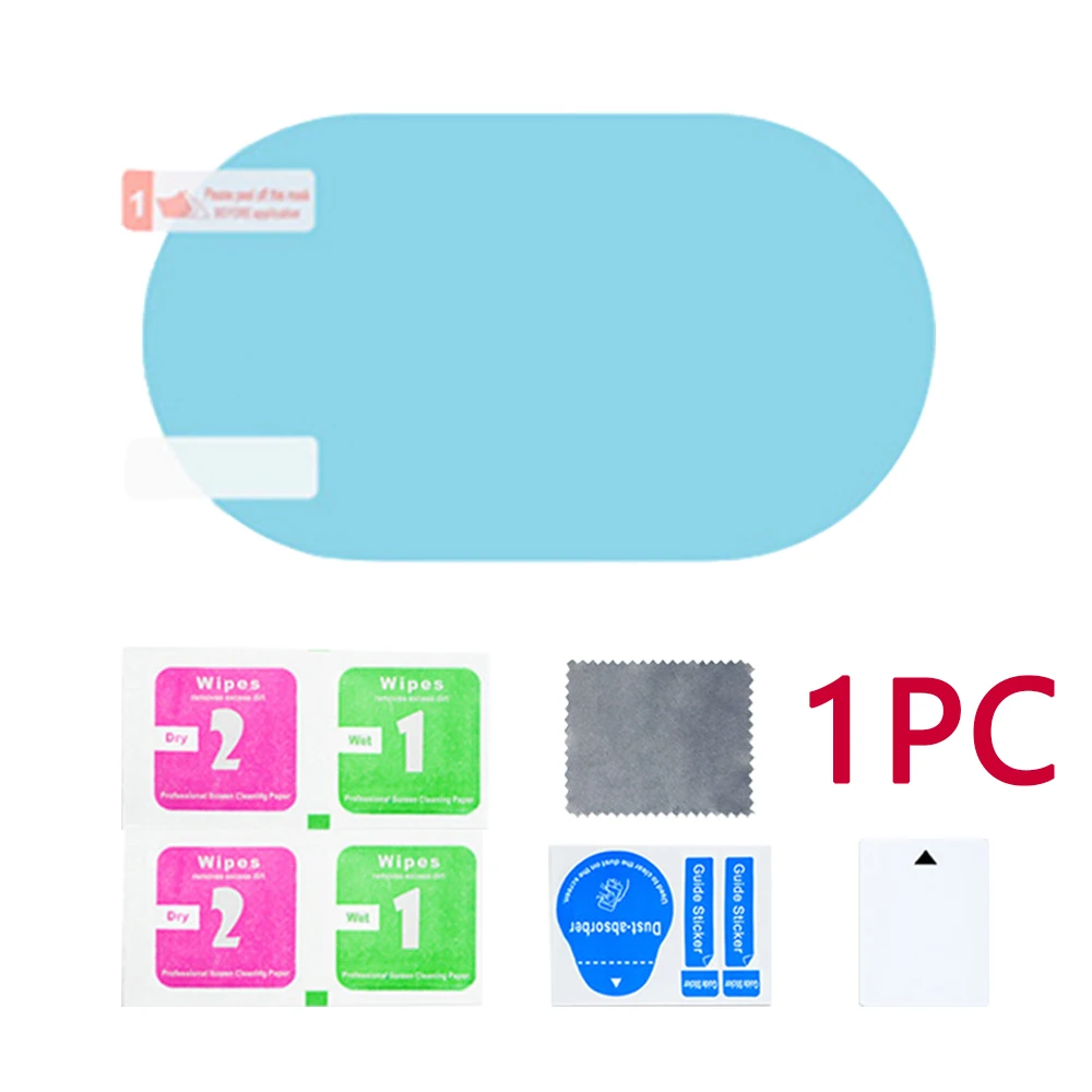 

Автомобильная непромокаемая прозрачная пленка, наклейка, непромокаемая водонепроницаемая противотуманная пленка для бокового окна, зеркальная наклейка, аксессуары для безопасного вождения