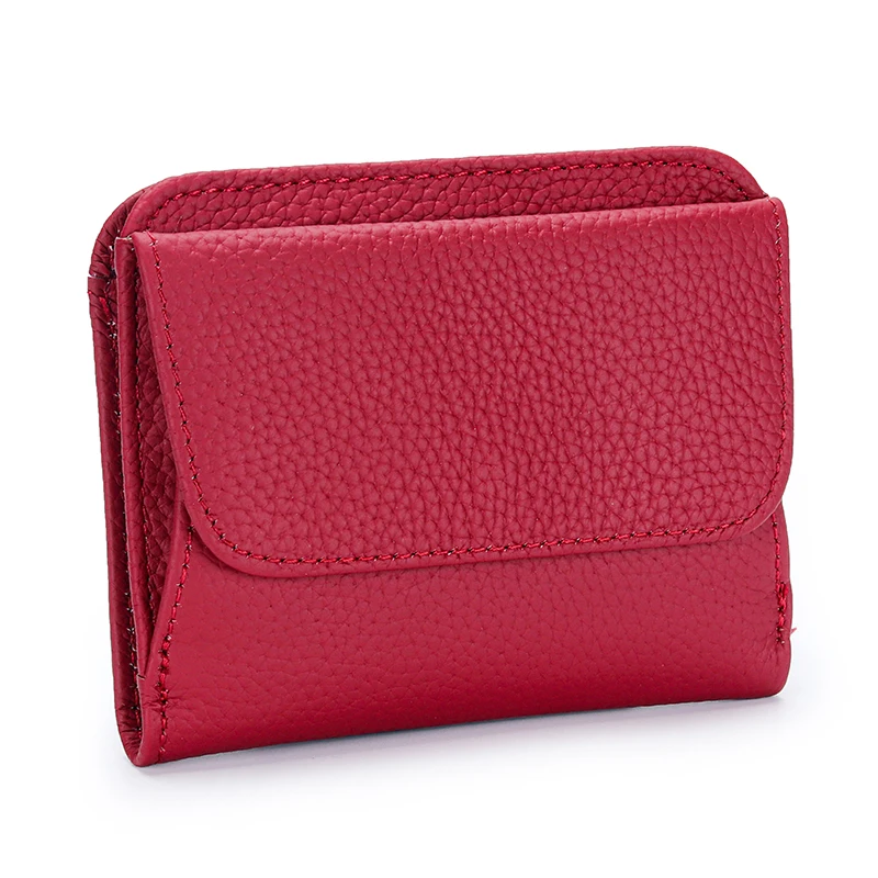 Luxury Designer Women's Wallet Japanese Style Genuine Leather Clutches Coin Purse Card Holder Hasp Short Wallets Money Bags 2023