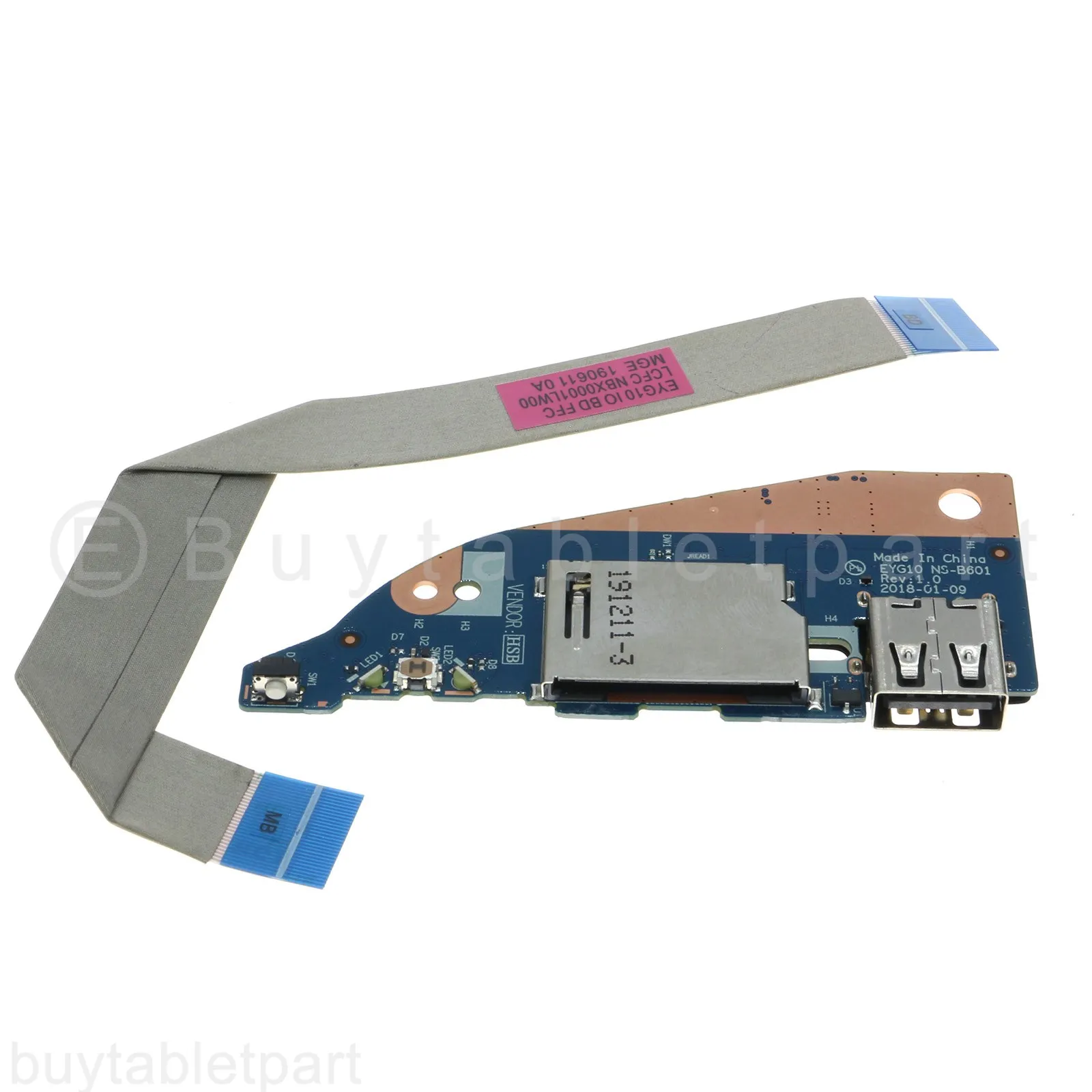 

NEW Power Switch Panel USB button cable board For Lenovo YOGA 530-14IKB EYG10