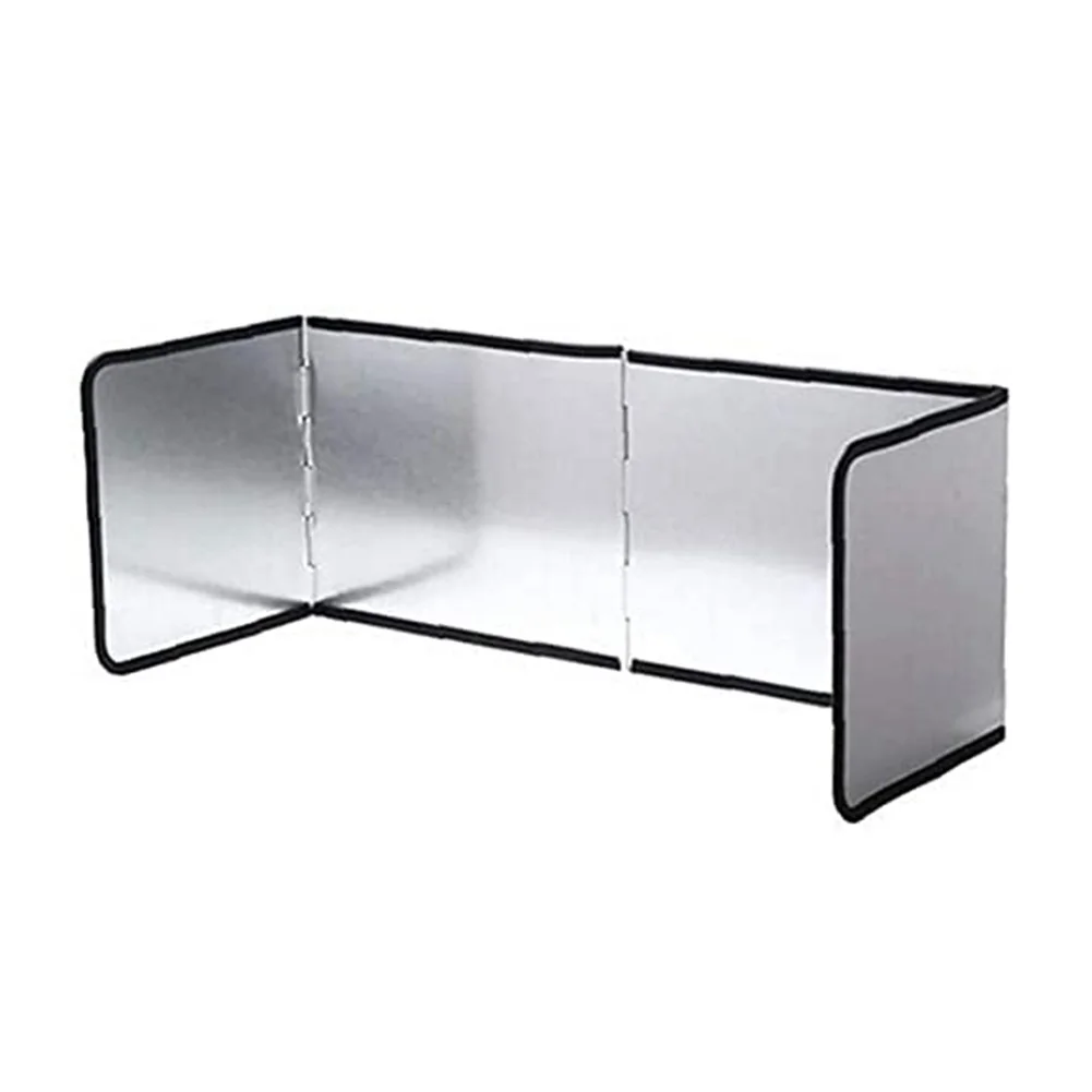 

Kitchen Oil Baffle Anti Splatter Shield Guard Folding Oil Anti-Splash Block 3-Sided Heat Oil Gas Stove Baffle