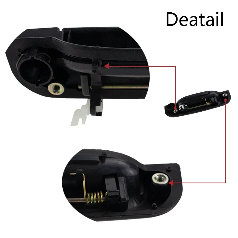 Передняя Наружная дверная ручка Левая или правая для Kia Van Pregio FL:OK72A58410 FR:OK72A59410