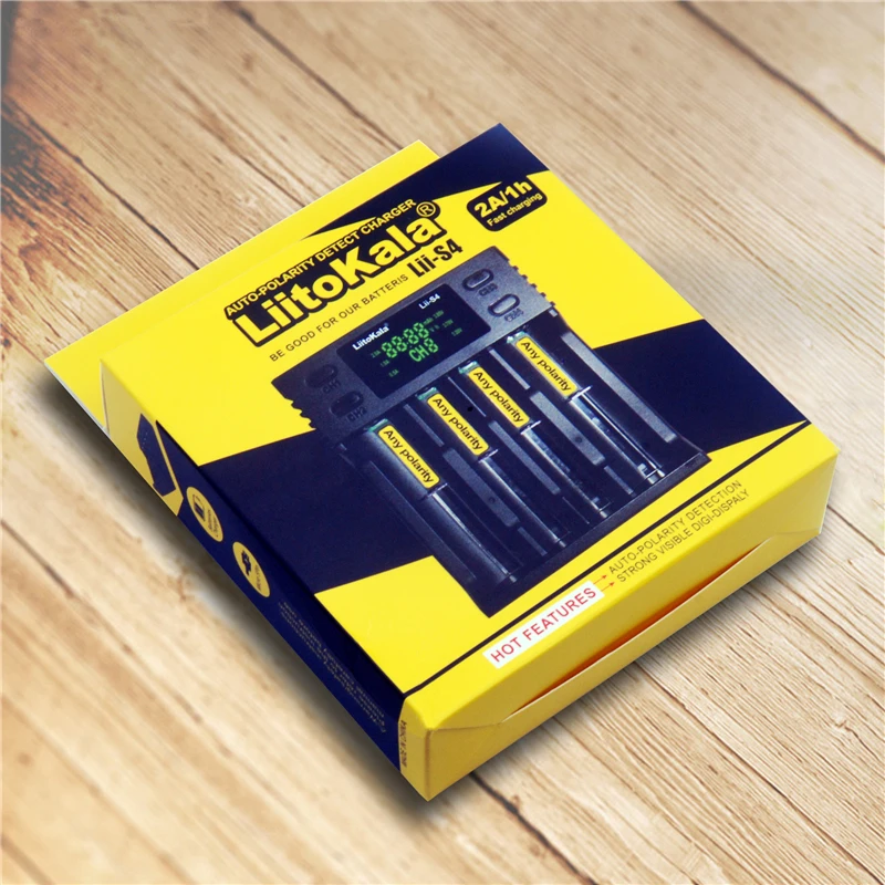 Liitokala lii S1 2 4 6 8 18650 26650 21700 Lithium battery AA 1.2V Ni-MH 3.2V LiFePO4 charger |