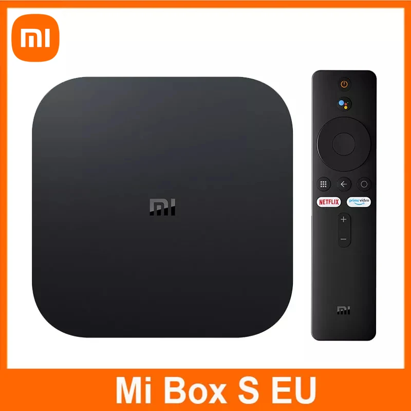 Xiaomi-decodificador Mi TV Box S versión Global, 4K, Android 9,0, Ultra HD, reproductor multimedia, Google Cortex-A53, cuatro núcleos, 2GB + 8GB