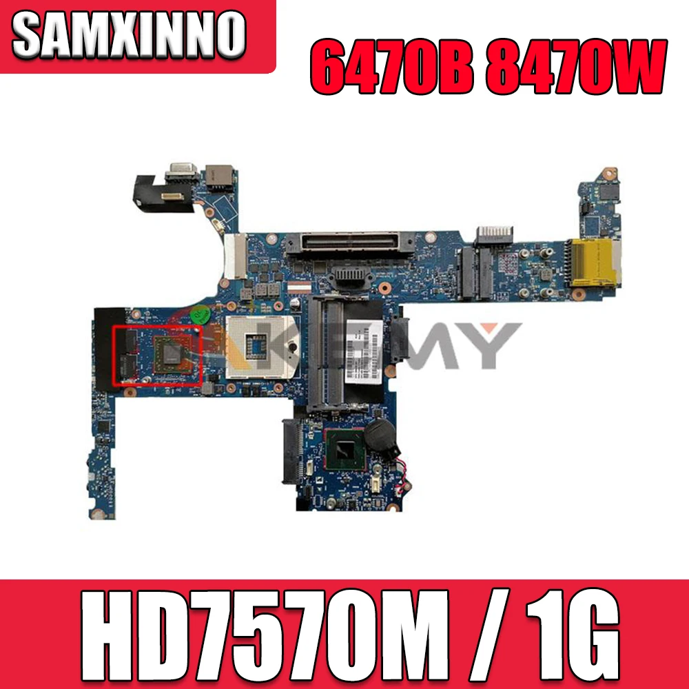 

686039-001 For HP ProBook 6470B 8470W 8470P Laptop Motherboard 6050A2470001-MB-A04 HD7570M / 1G 100% fully tested