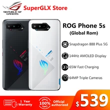 Global Rom Asus ROG Phone 5Pro ROG 5S 5G Gaming Phone 144Hz Display Snapdragon 888 Plus 6000mAh Fast charging 65W Smartphone