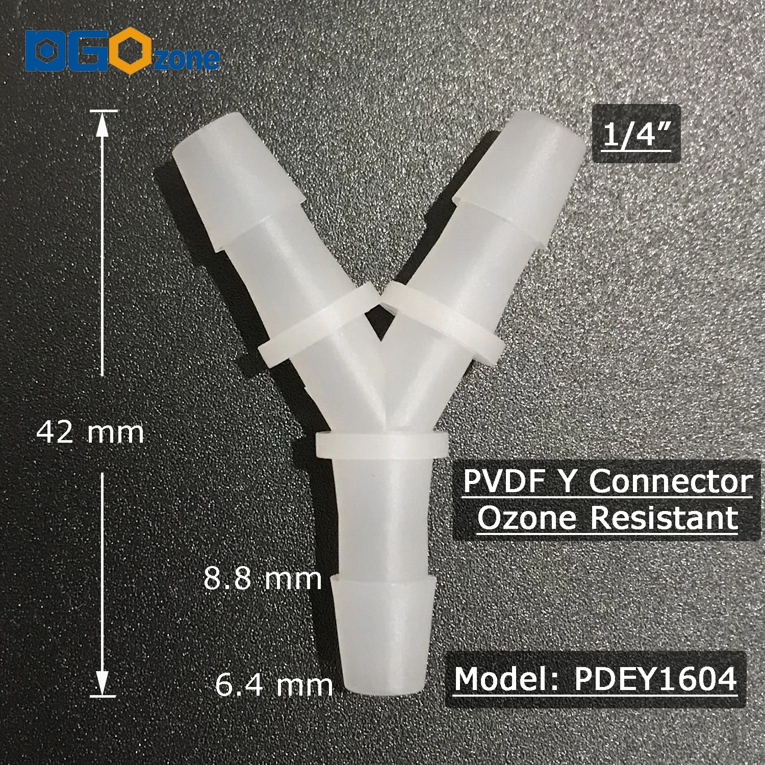 

Пластиковый соединитель DGOzone 1/8" 3/16" 1/4" 3/8"