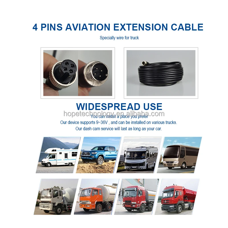 MDVR 4-канальный Full AHD водонепроницаемый жесткий диск 1080P GPS 4G мобильный