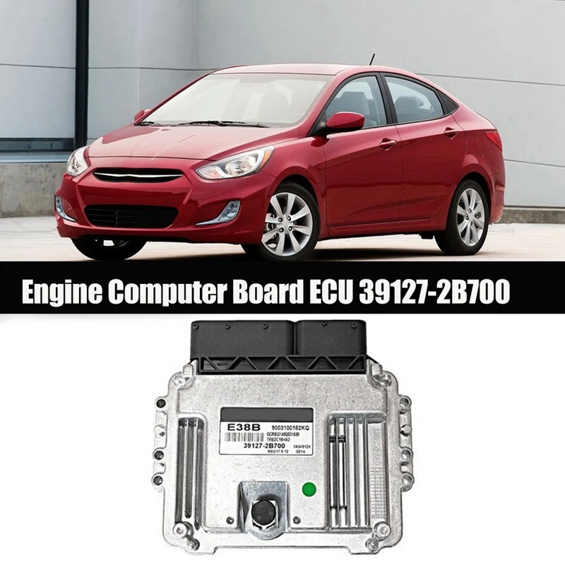 

1 шт., электронный блок управления двигателем для Hyundai Grand Avega Accent Мег 17.9.12, новый 39127-2B700 391272B700