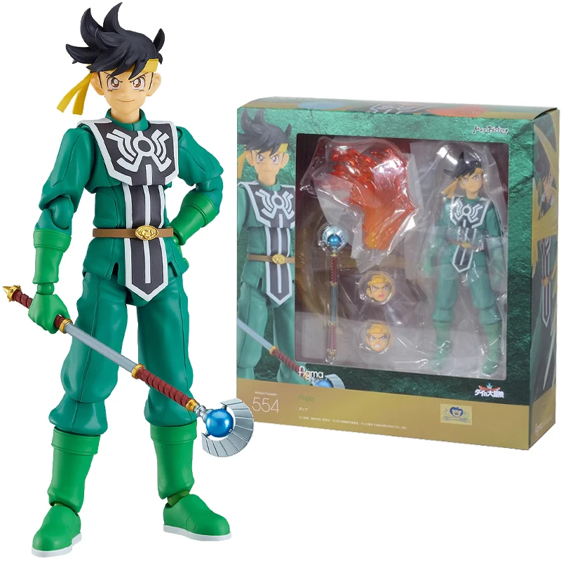 В наличии оригинальная фабрика Макс ГСК Figma 554 Popp DRAGON QUEST Приключения дай 14,5 см коллекция экшн-фигурок игрушки подарки