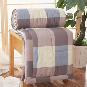 DIMI Bedding Comforter Bed Cover Student Bedspread Soft Summer Quilt Breathable Throw Airplane Blankets Office Sofa
