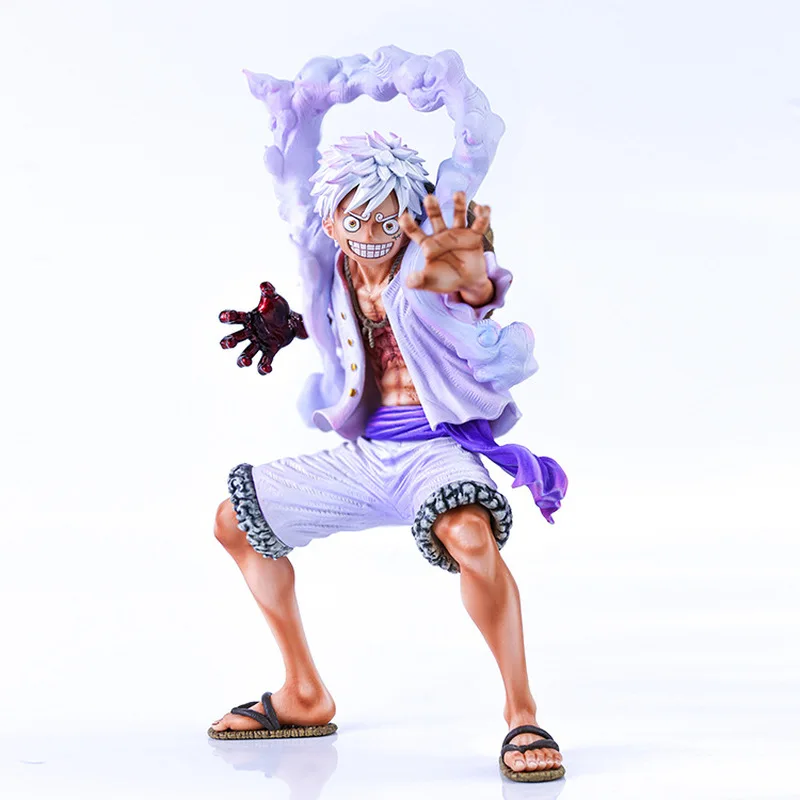 

20cm Anime One Piece Figure Sun God Nika Gear 5 Luffy Action Figurine Monkey D Luffy Statue Pvc Collectible Model Doll Toys Gift