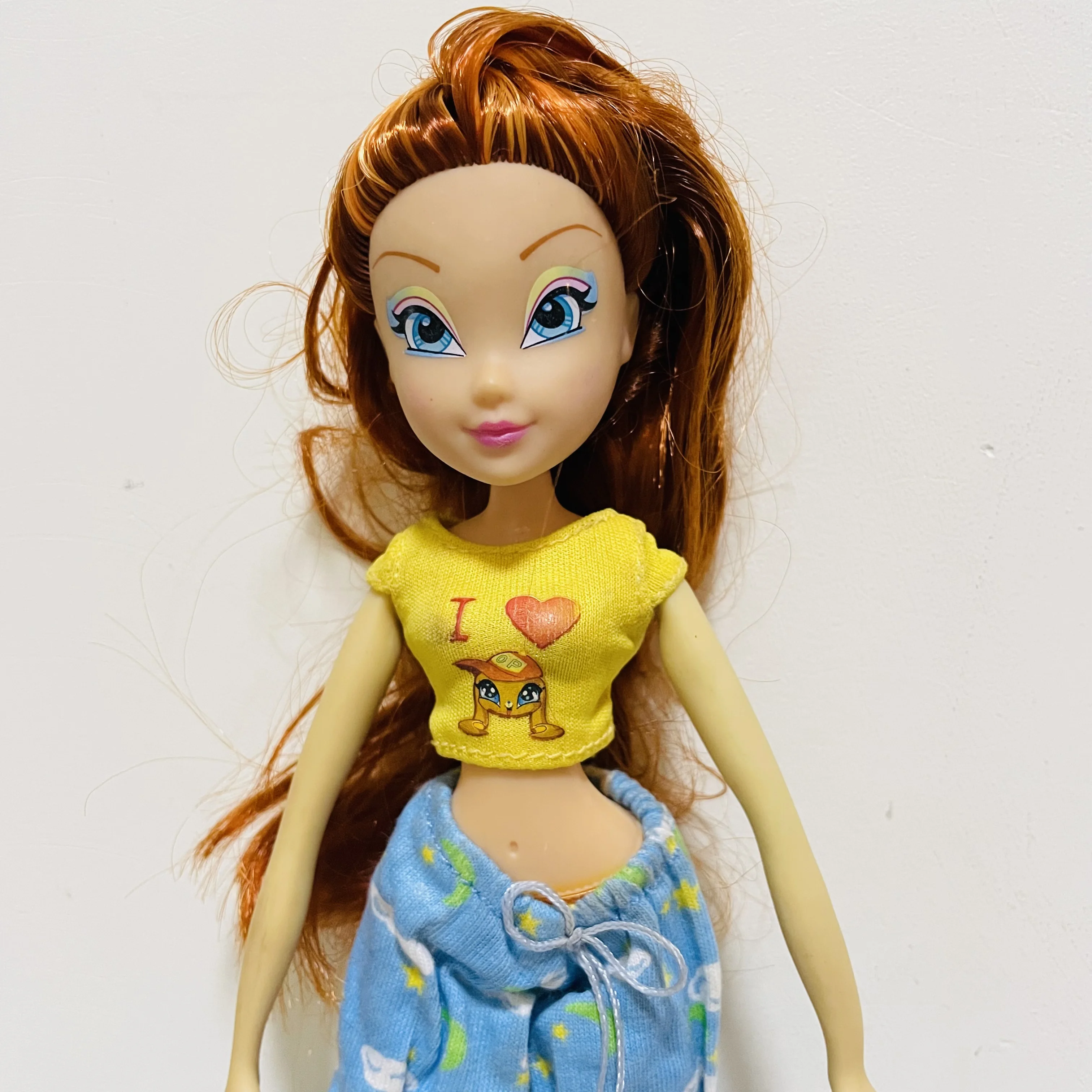 

30cm Original Doll ToyBrown hair Long Leg Girl magic leisure clothes 7 joints Princess Fashion Toy beautiful Girl gift