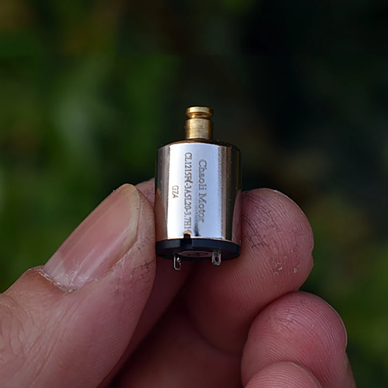 Драгоценный микро 12 мм * 15 мм, двигатель без сердечника 1215, мощный магнитный двигатель NdFeB, постоянный ток 3 в-6 в, 43800 об/мин, высокая скорость