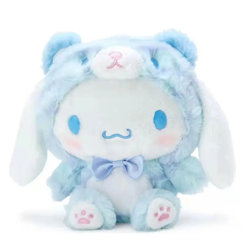 

Sanrios Kt Cat Kawaii Plush Doll Cinnamoroll Cartoon Kuromi Purin Anime Plushie Doll Decor Toy Stuffed Animals High Quailty Gift