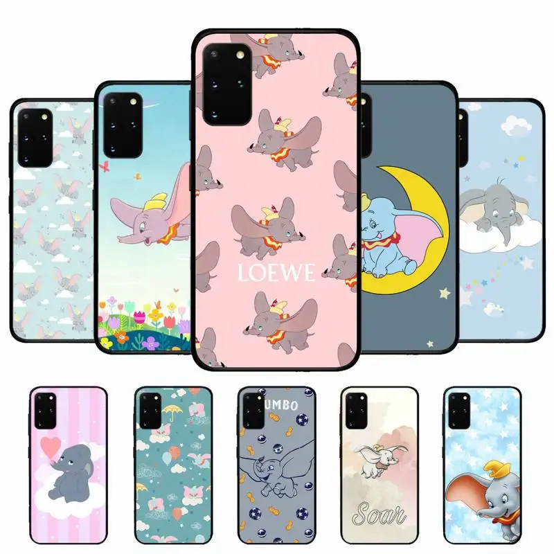 

Disney Dumbo Phone Case for Samsung S10 21 20 9 8 plus lite S20 UlTRA 7edge