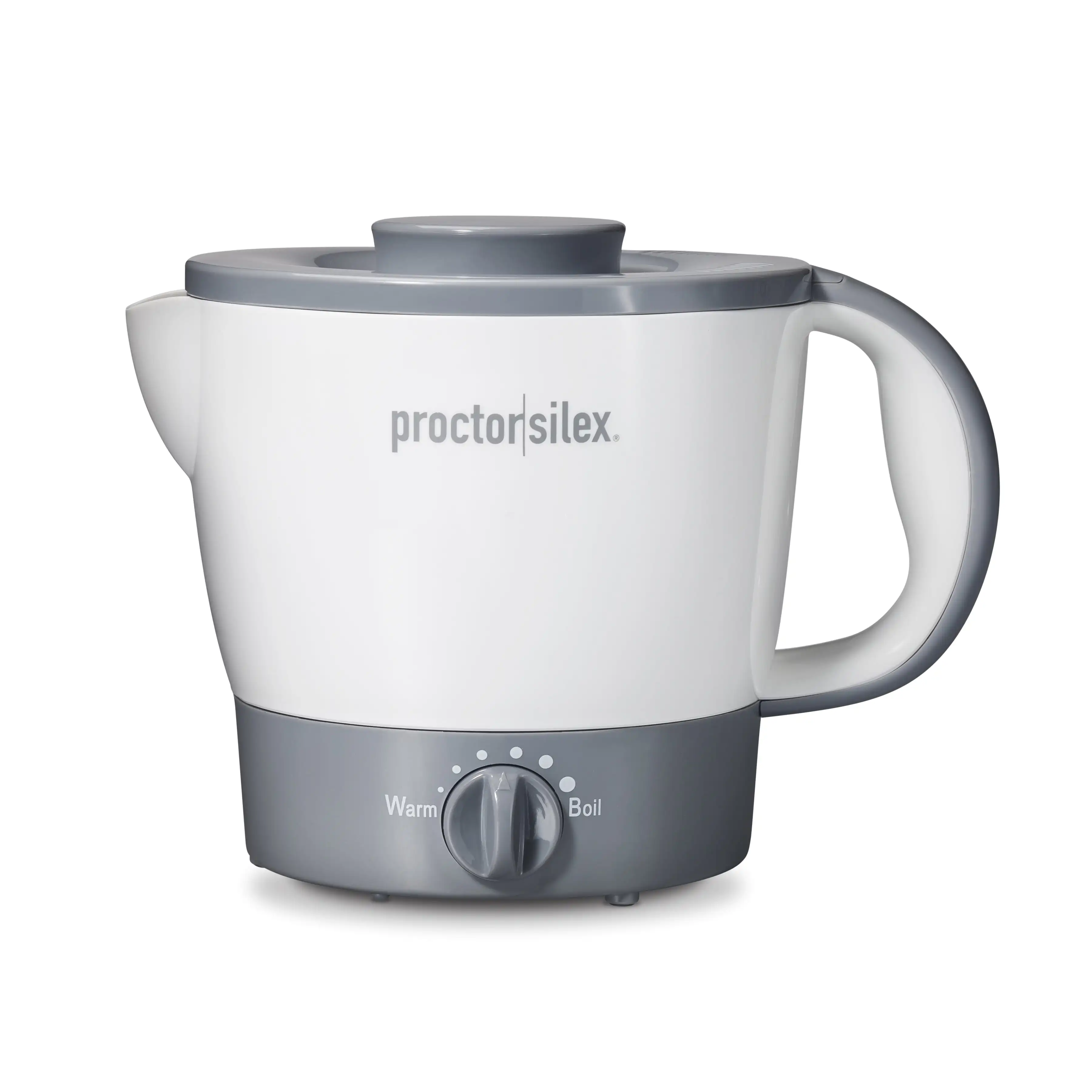 

Hot Pot, Electric Kettle, 32 Ounces or 4 Cups, Nonstick Surface, Adjustable Heat, White, 48507 portable water boiler Teapot For