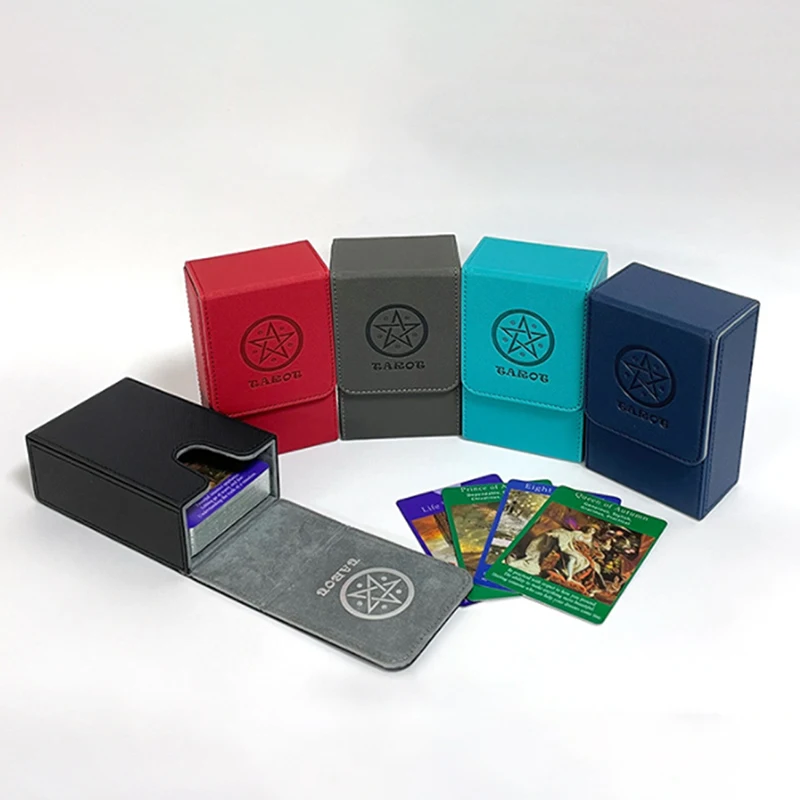 

Футляр для хранения карт Tarot, Двойная модель, настольная игра, устройство для хранения карт