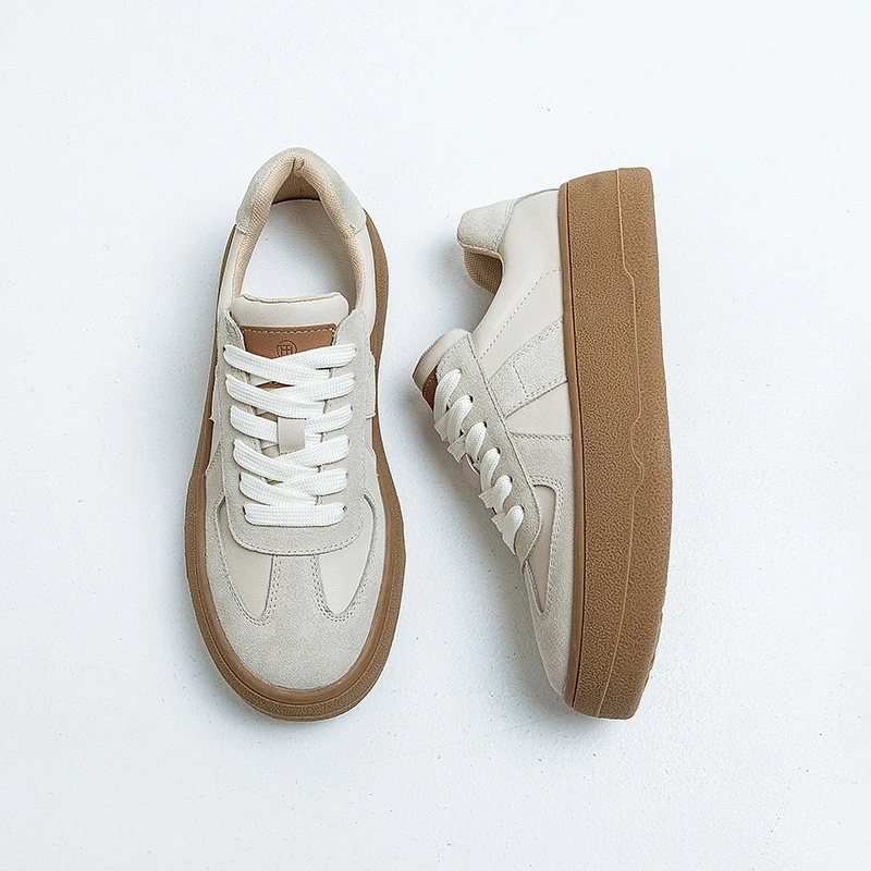 Platform Sports Shoes for Women 2023 Casual Sneakers Girl Comfortable Tennis Luxury Designer Running Flat Shoes Female Plus Size