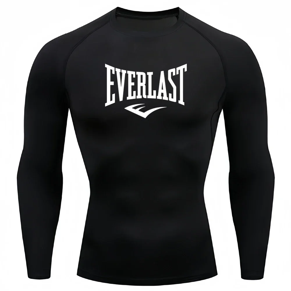 Men's Compression Shirts Long Sleeve Base-Layer Quick Dry Workout T Sports Running Tops Gym Comprehensive Training