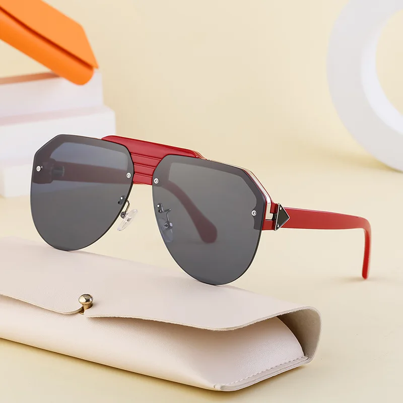 OEMG 2024 женские линзы для взрослых без B7205 мужские овальные очки солнцезащитные Miu