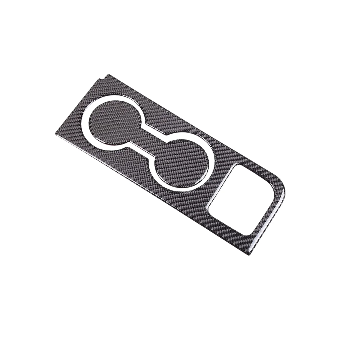 

Центральное управление держатель стакана панель крышка наклейка украшение для Ford Maverick 2022 2023 аксессуары-мягкое углеродное волокно