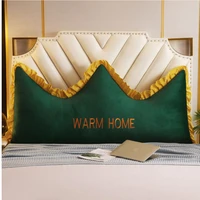 crown bedside cushion pillow covers decorative cushions for sofa kit tatami pouf simple backrest for two office chairs blankets