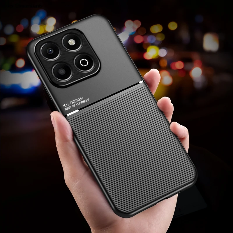 Фото Роскошный чехол для Huawei Honor X5C / X5C Plus, однотонный, магнитный, для Honor X5C, NLA-LX1, NLA-LX2P, X5C, чехол-книжка для телефона №3