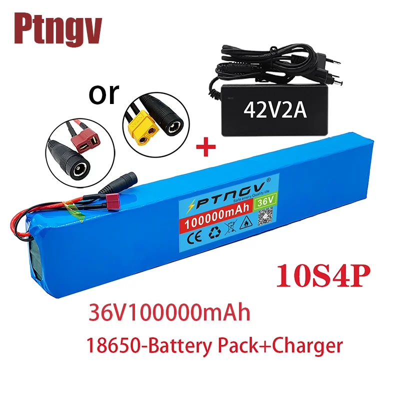 

Аккумуляторная батарея 18650 600 Вт, 10s4p, 36 В, 100 А ч, для литиевая батарея электрического велосипеда