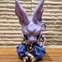 dragon ball gk gods of destruction q version beerus action figrue model toy collection ornamental gifts