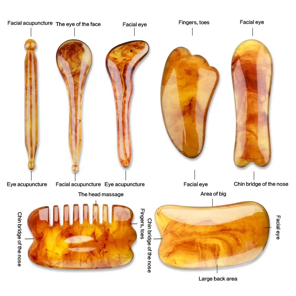 Красота массажный инструмент смола для похудения акупунктурный массажер палка