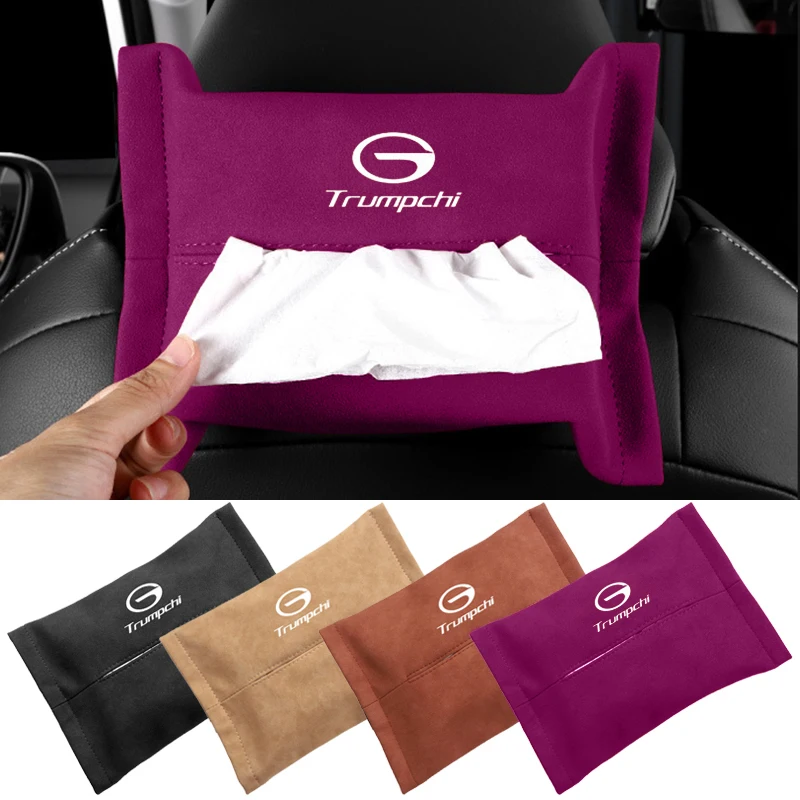 

Armrest Box Tissue Bag for Trumpchi GS8 GS4 GS3 M8 M6 GA6 Car Tissue Paper Box Backrest Hanging Tissue Box Interior Accessories