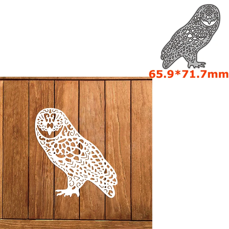 

Little Owl Metal Cutting Dies DIY Scrapbooking Crafting Knife Mould Blade Punch Stencils Mold 2022 Hot Sal