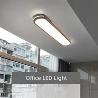 Oval LED Strip Office commercial lighting Project Class room study LED Ceiling Lamp industrial dining Table LED Light luminaria