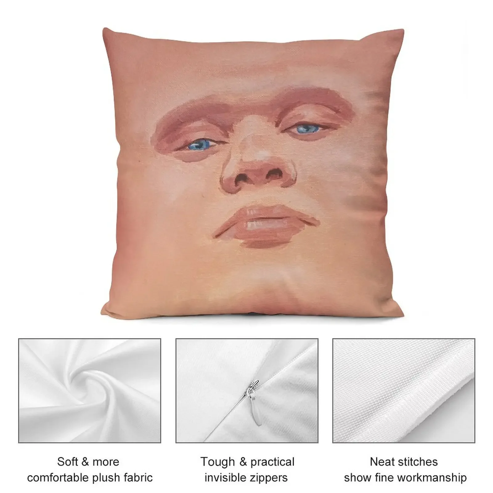 Smug Erling Haaland лицо декоративная подушка подушки домашний декор декоративные для