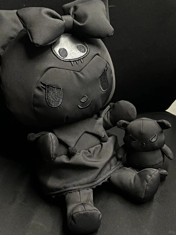 Совместная плюшевая кукла Sanrio Kuromi, рюкзак для темной куклы, аниме Kawaii Kuromi, периферийный рюкзак, плюшевые игрушки, детский подарок на день рождения (art.: 3920ca2f2fb10) - 3920ca2f2fb10