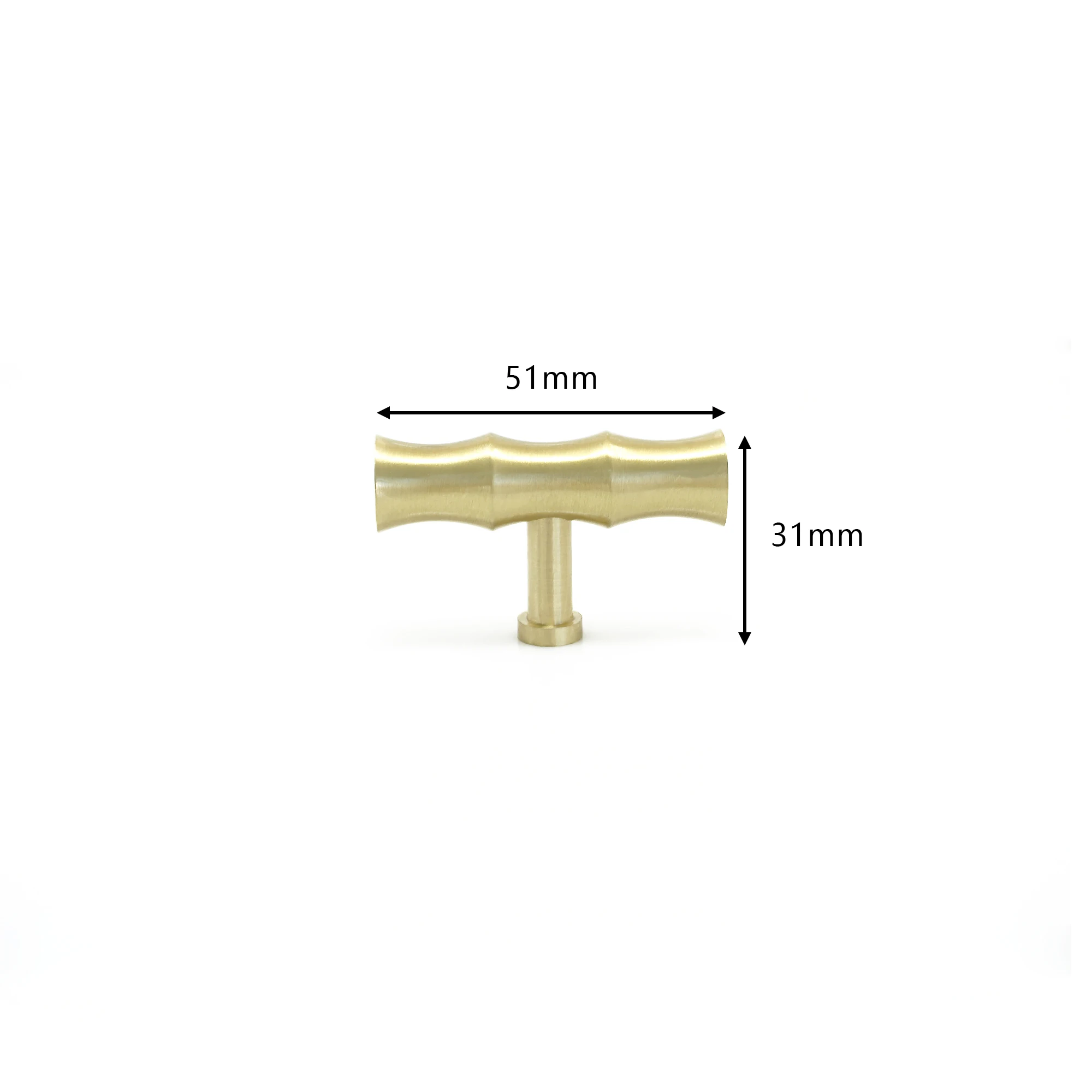 

Твердые латунные бамбуковые ручки для шкафов и ящиков, золотые ручки для шкафа, современная мебельная фурнитура, креативные кухонные аксессуары