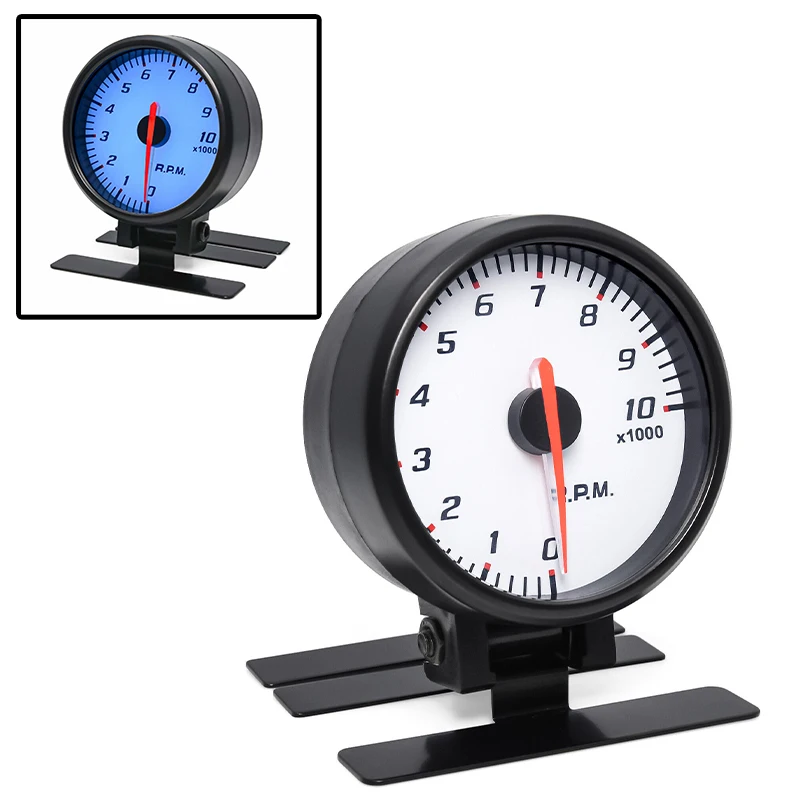 

12 В, Автомобильный Универсальный фотометр 2,5 дюйма, 0-10000 об/мин, светильник