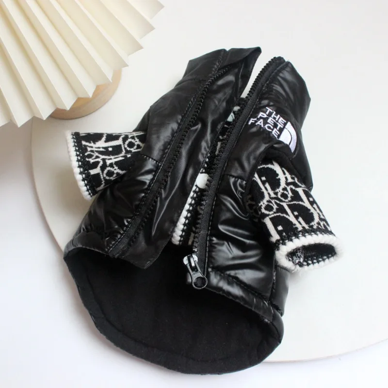 

Осенне-зимний пуховик для домашних животных, жилет для собаки, одежда для щенка, зимняя теплая куртка для чихуахуа, бульдога, маленький и сре...