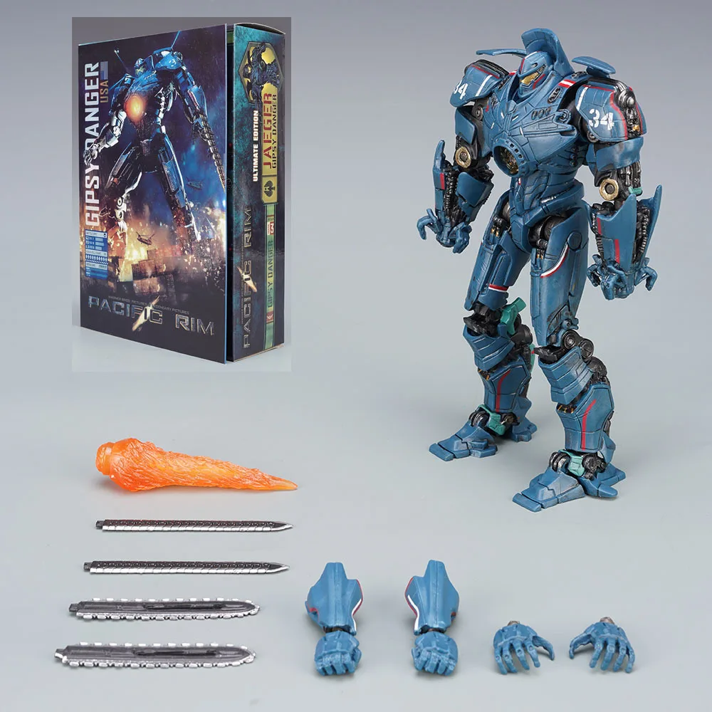 

20-сантиметровый кайм Pacific Rim 2, поднимается гром, мекко, фигурка, украшение, коллекция, украшение, рождественский подарок