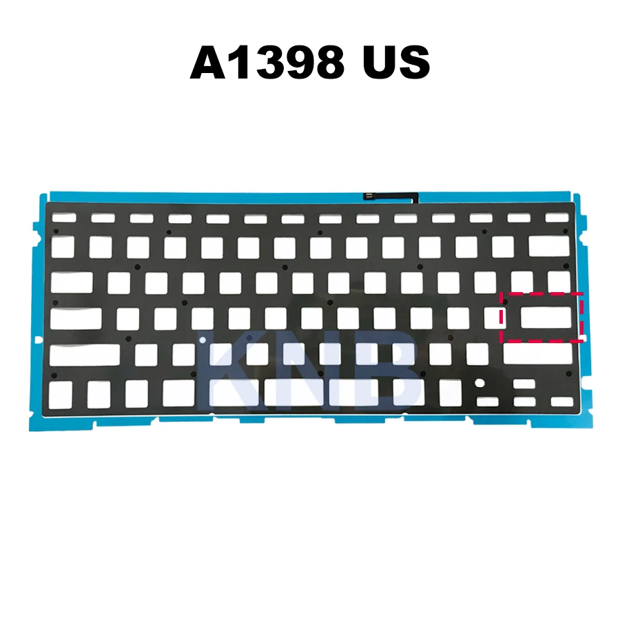 Подсветка клавиатуры для Macbook Pro Retina 13 дюймов 15 A1398 A1502 Великобритания США 2012-2015 гг.