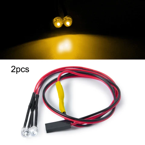 MIBIDAO LED фары для RC автомобиля 1/10