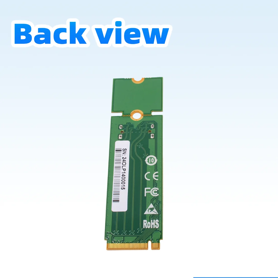 Фото Адаптерная карта ADT-Link M.2 на SFF-8611 / SFF-8612, конвертер PCIe NVMe M.2 SSD, карта-райзер для серверного хранения данных №3