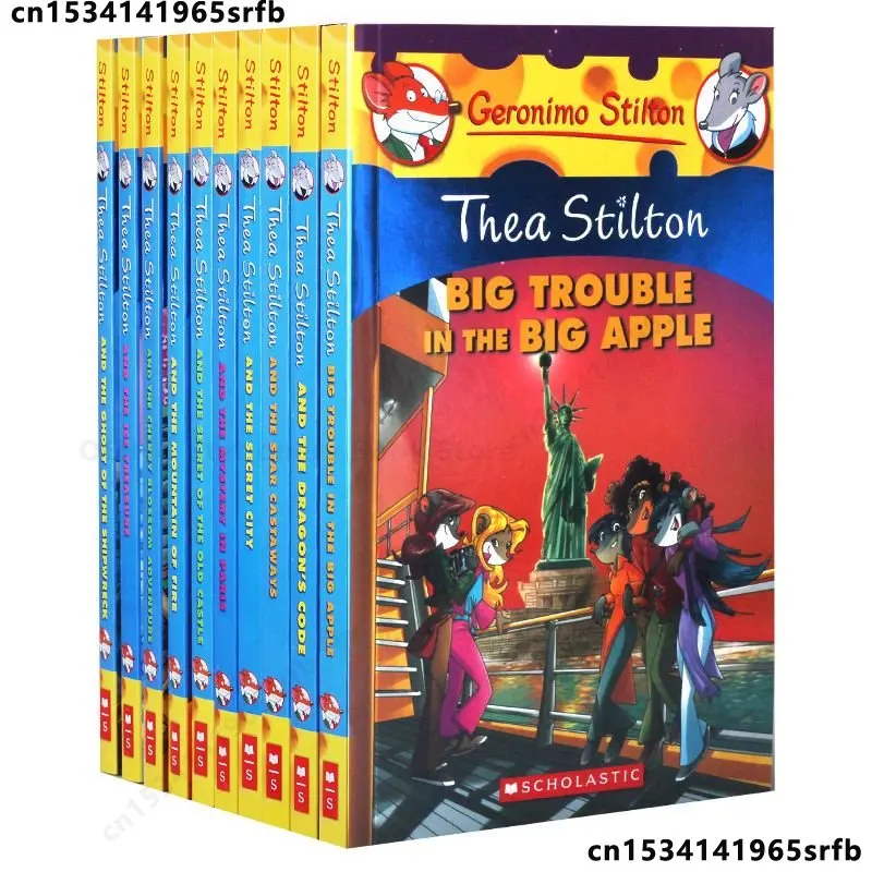 31 Books The Female Rat Reporter Story Child Kids Story English Picture Story Book Geronimo Stilton The Stilton 1-31