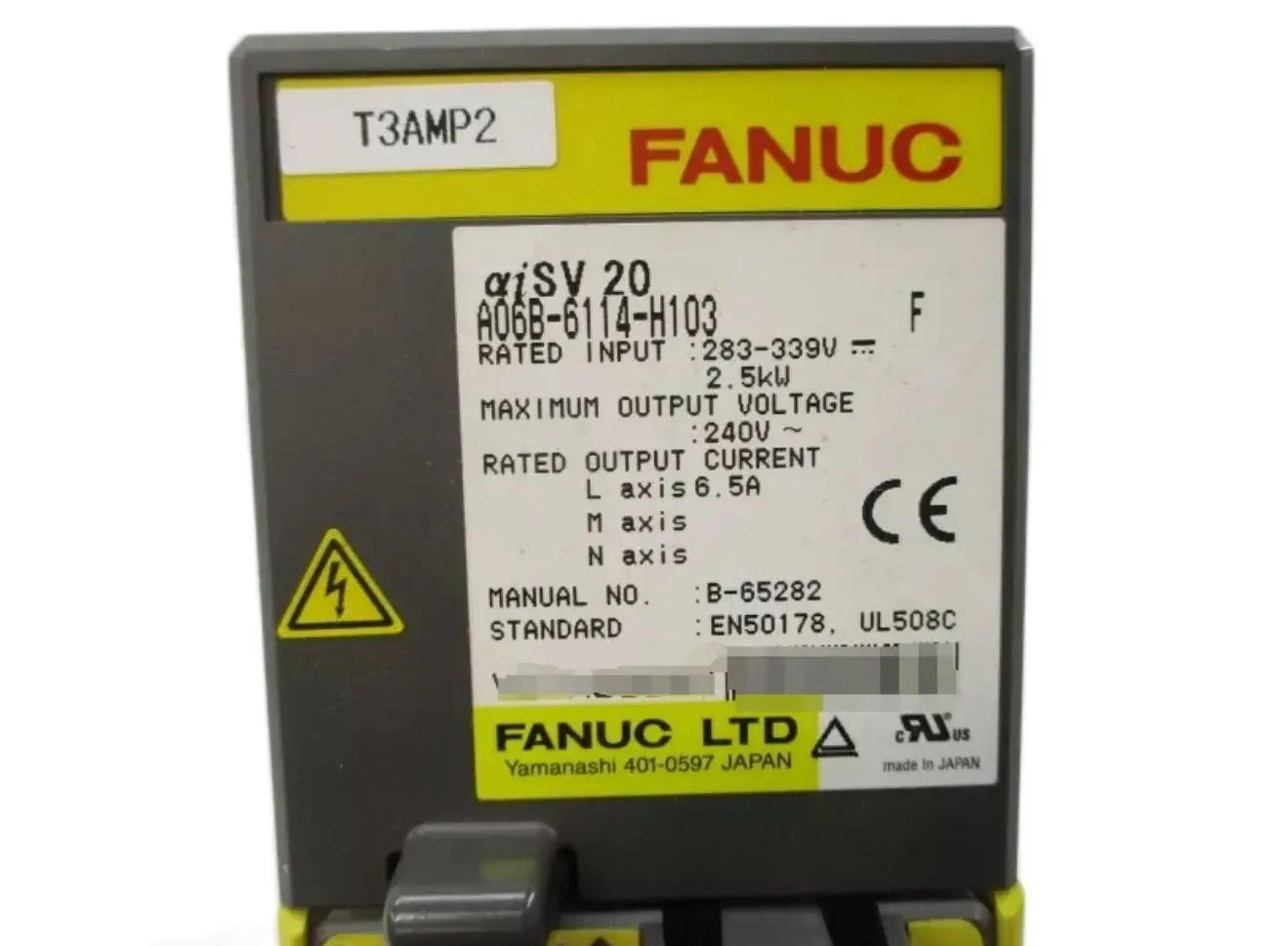 Проверенный модуль сервоусилителя A06B-6114-H103 Fanuc ок A06B 6114 H103